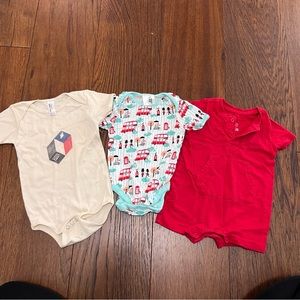 6-12m 3-Piece Baby Boy Bundle